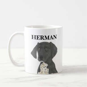 Mug Pointeur noir et blanc allemand