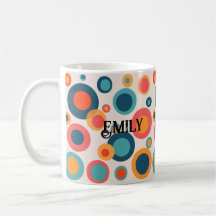 Points Abstraits colorés