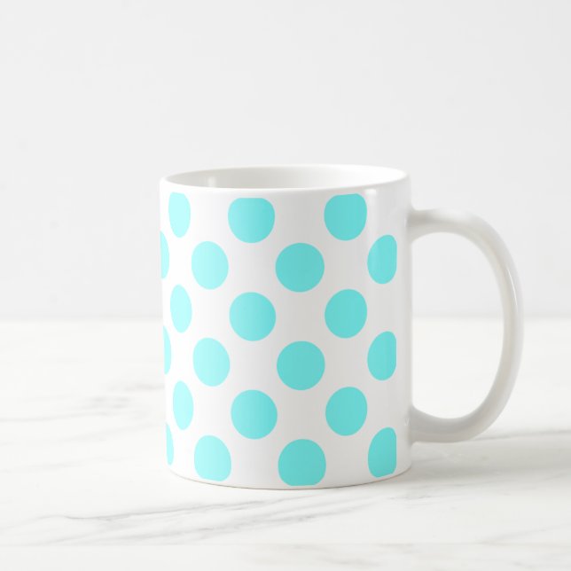 Mug Points Aqua Clair (Droite)
