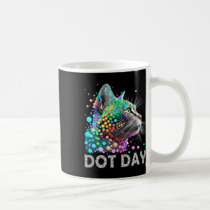 Mug Points colorés Amoureux des chats Joyeux maillots