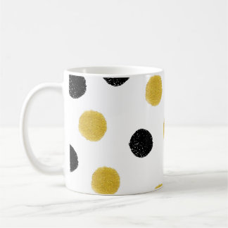 Mug Points d'or chaotiques : éclaboussure Vintage.