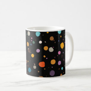 Mug Points multicolores brillants 