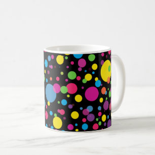 Mug Points multicolores brillants 