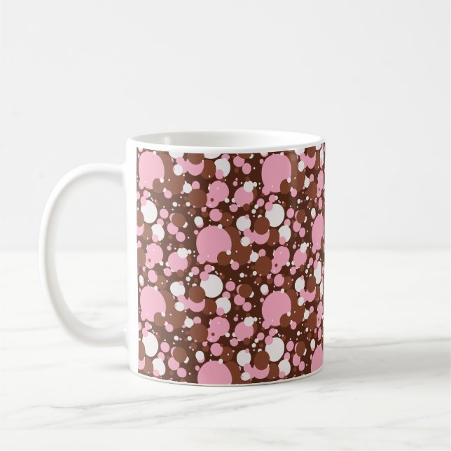 Mug Points napolitains 03-Brown Med. (Gauche)