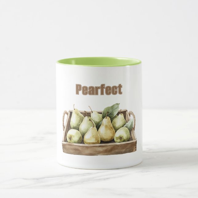 Mug Poire Parfaite Fruit Vert (Centre)