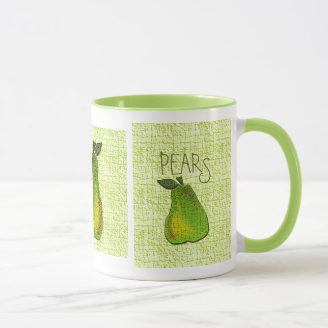 Mug Poires de chaux texturées (Droite)