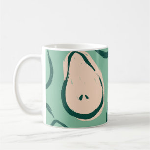 Mug Poires d'été : motif de fruits frais.