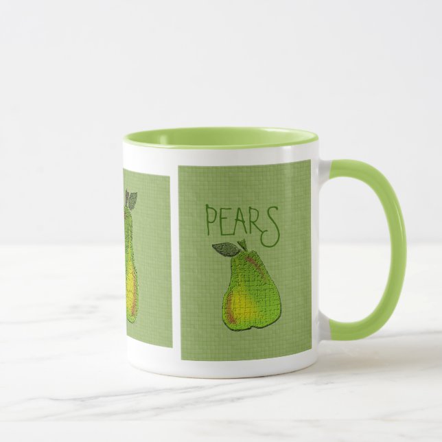 Mug Poires texturées (Droite)
