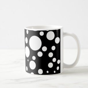 Mug pois blancs noirs
