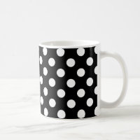 Pois blancs sur noir
