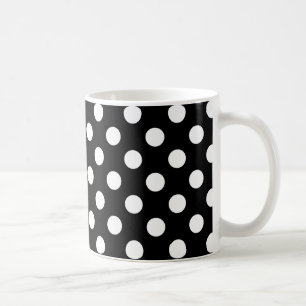 Mug Pois blancs sur noir