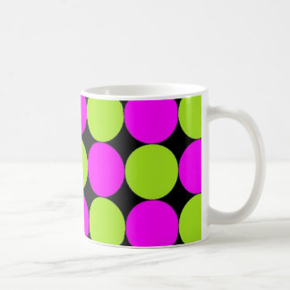 Mug Pois de roses indien et de vert de chaux