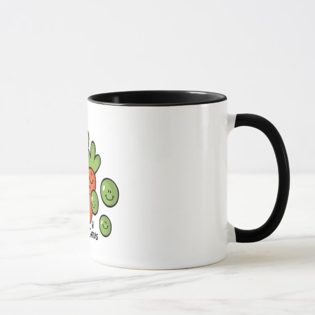 Mug Pois et carottes (Droite)