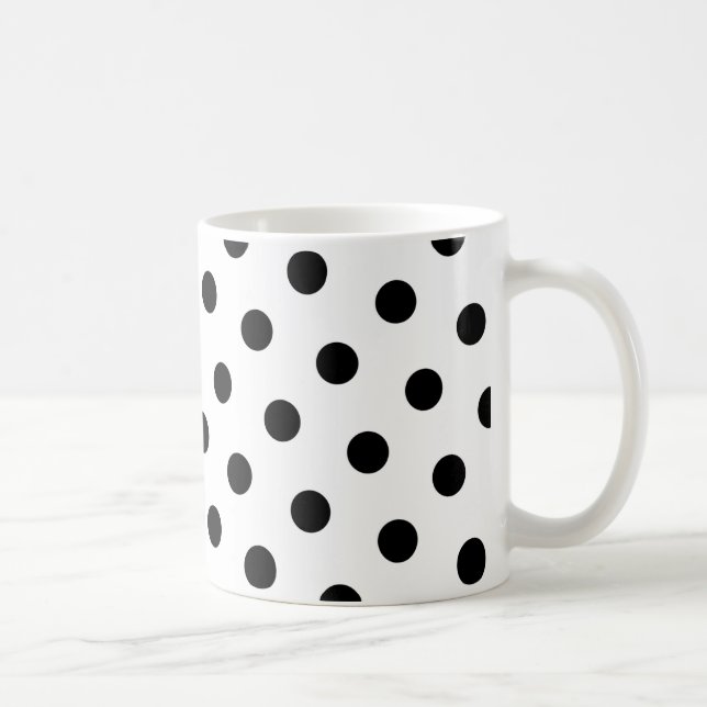 Mug Pois noir (Droite)