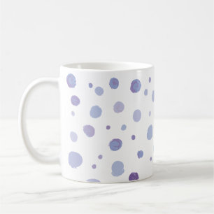Mug pois peints à la main