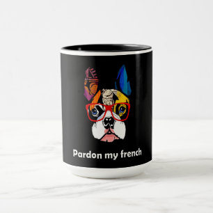 Mug Poison de Frenchie   My French Bull Dog Colorful