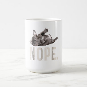 Mug Poison de Nope Lazy French Bulldog