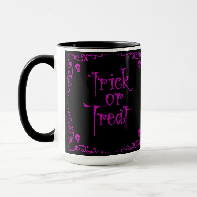 Mug Poison Purple Trick ou traitement (Gauche)