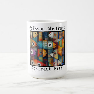 Mug Poisson Abstrait