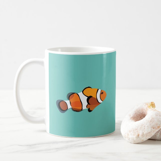 Mug Poisson clown (Avec donut)