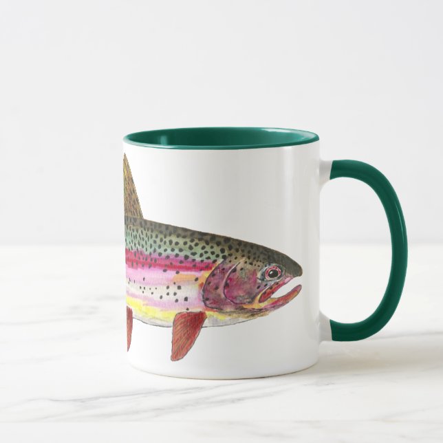 Mug Poisson de truite arc-en-ciel (Droite)