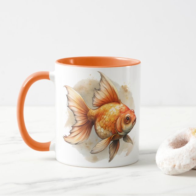 Mug Poisson d'or (Avec donut)