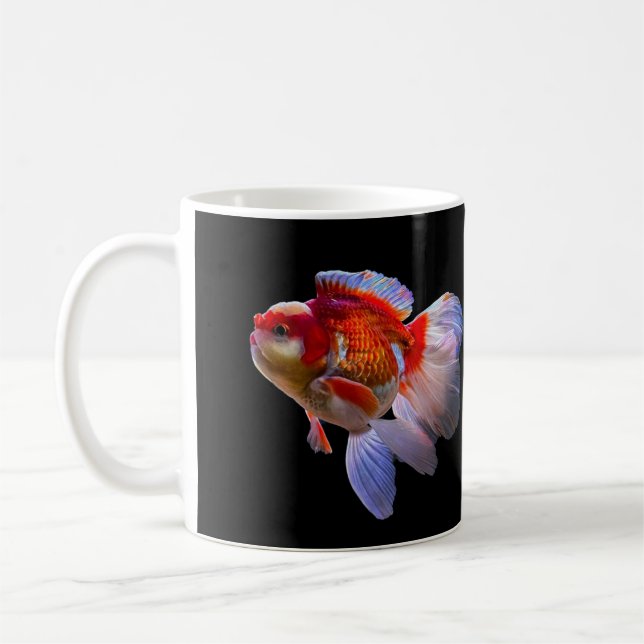 Mug Poisson d'or avec Arrière - plan noir (Gauche)