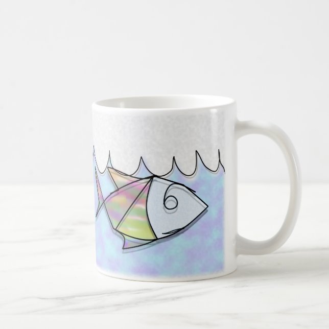 Mug Poisson en fil métallique (Droite)