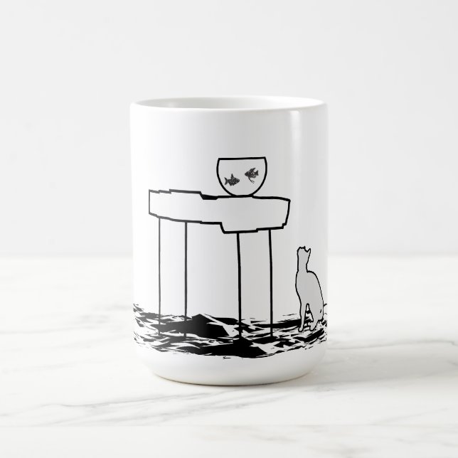 Mug Poisson et chat (Centre)