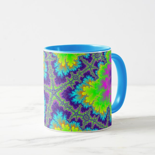 Mug Poisson-étoile de récif pourpre (Devant droit)