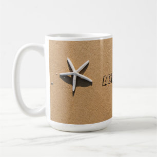 Mug Poisson étoilé sur la plage de Sandy