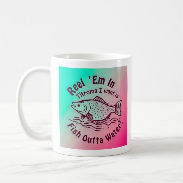 Mug Poisson hors de l'eau (Gauche)