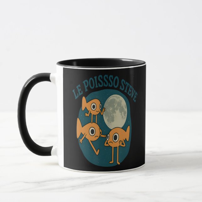 Mug Poisson Le Poisson Steve Funny Fish (Gauche)