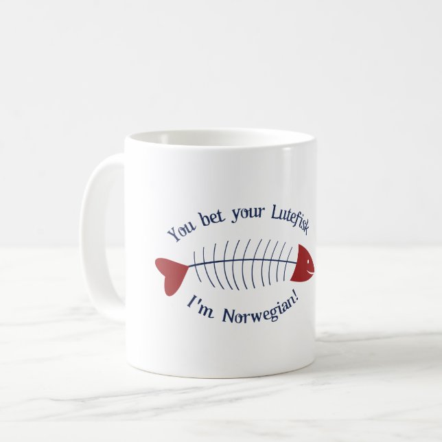 Mug Poisson Lutefisk (Devant gauche)