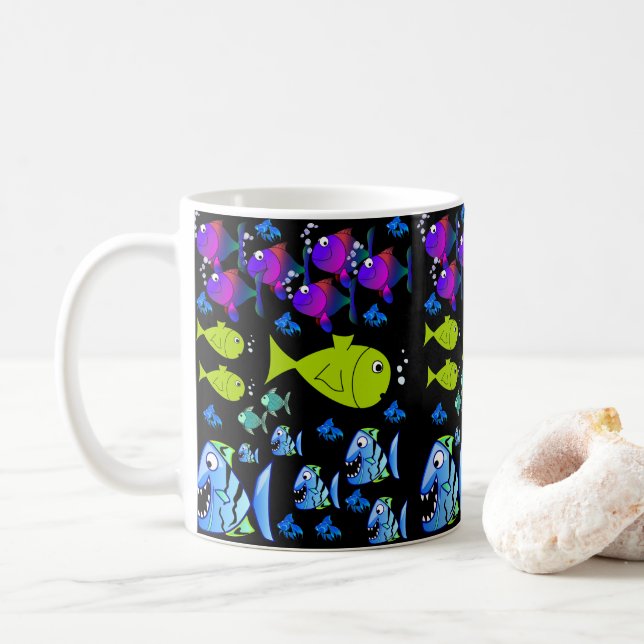 Mug poisson-muqueuse (Avec donut)