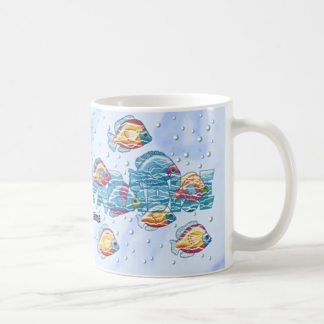 Mug Poisson paradisiaque (Droite)