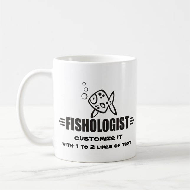 Mug Poisson personnalisé (Gauche)