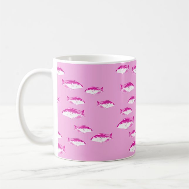 Mug Poisson rose (Gauche)