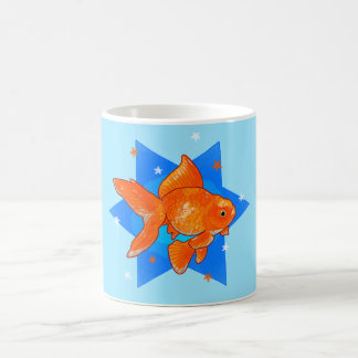 Mug Poisson rouge avec des étoiles