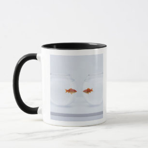 Mug Poisson rouge dans des bocaux à poissons distinct