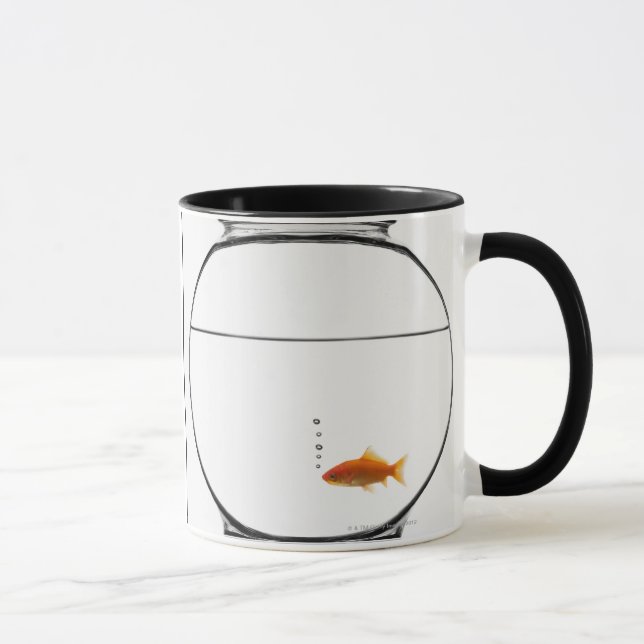 Mug Poisson rouge dans la cuvette (Droite)