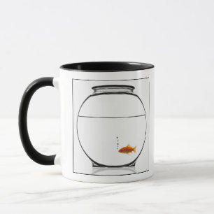 Mug Poisson rouge dans la cuvette