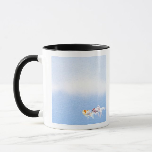 Mug Poisson rouge deux (Gauche)