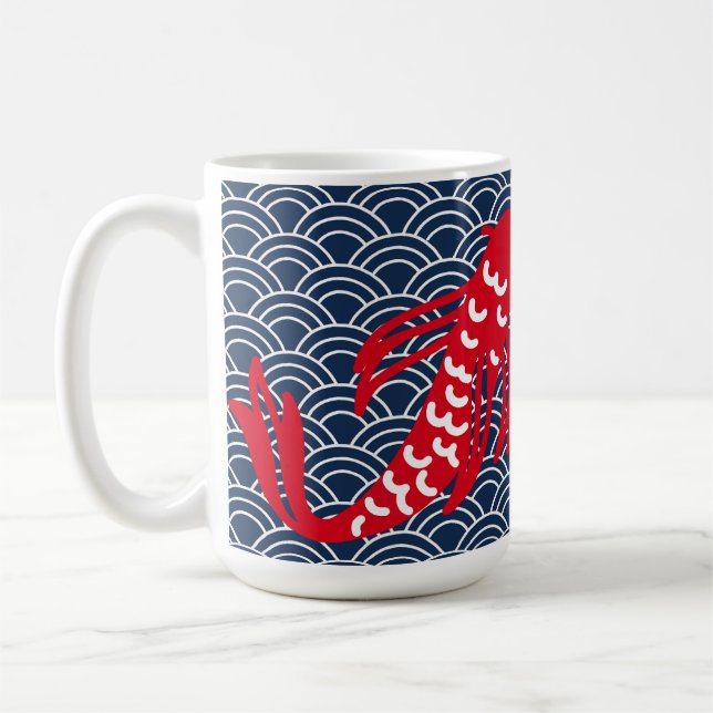 Mug Poisson rouge Koi (Gauche)
