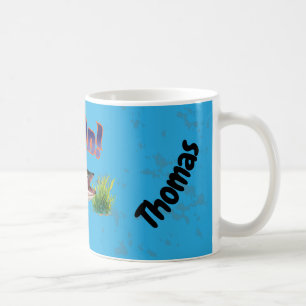 Mug "Poisson !" Trophée Pike dans l'habitat naturel