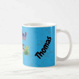 Mug "Poisson !" Trophée Pike dans l'habitat naturel