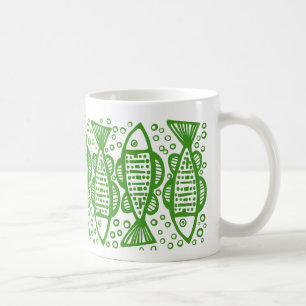 Mug Poisson - Vert Avocado
