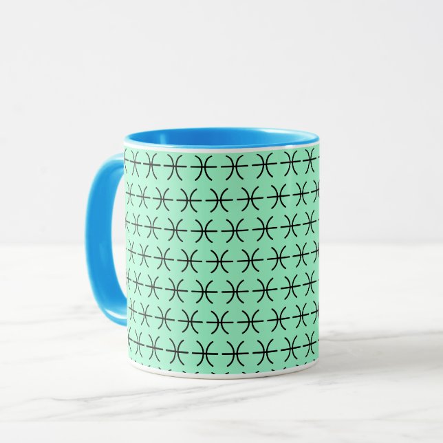 Mug Poissons (Devant gauche)