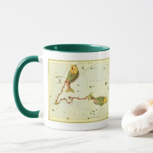Mug Poissons, Constellation Vintage Urania's Mirror
