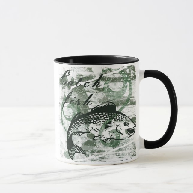 Mug Poissons de crochet (Droite)